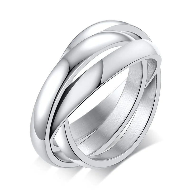 INTERLOCKED TRIPPLE RING