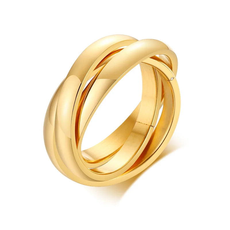 INTERLOCKED TRIPPLE RING