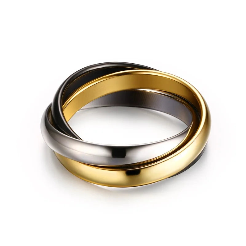 INTERLOCKED TRIPPLE RING