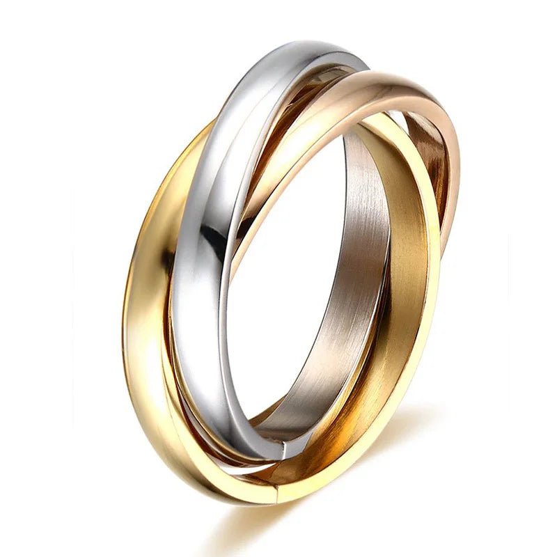 INTERLOCKED TRIPPLE RING